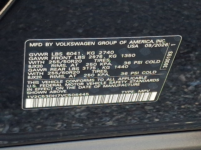 New 2027 Volkswagen Atlas SEL R-Line AWD/4WD image 17