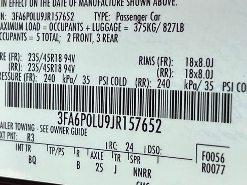 Used 2018 Ford Fusion SE w/ Equipment Group 602A FWD image 24