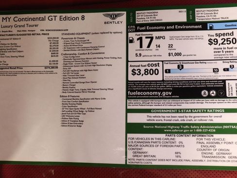 Used 2024 Bentley Continental GT V8 image 22