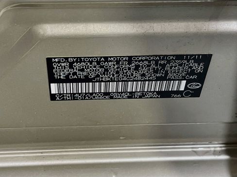 Used 2012 Lexus ES 350 FWD image 32