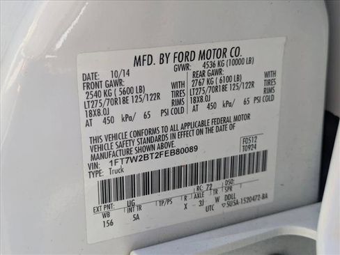 Used 2015 Ford F250 Lariat w/ Chrome Package image 22