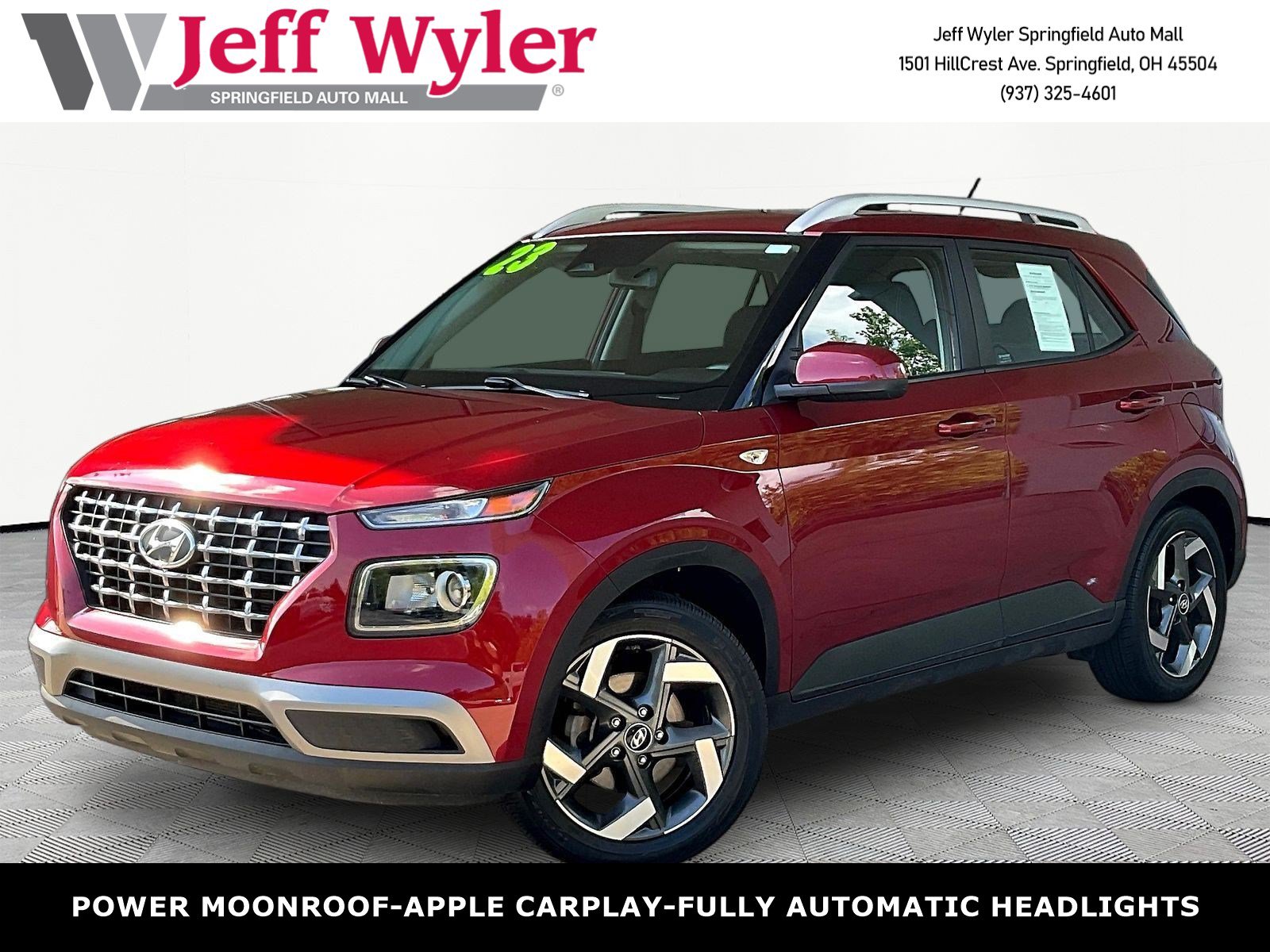 Used 2023 Hyundai Venue SEL w/ Cargo Package FWD image 1