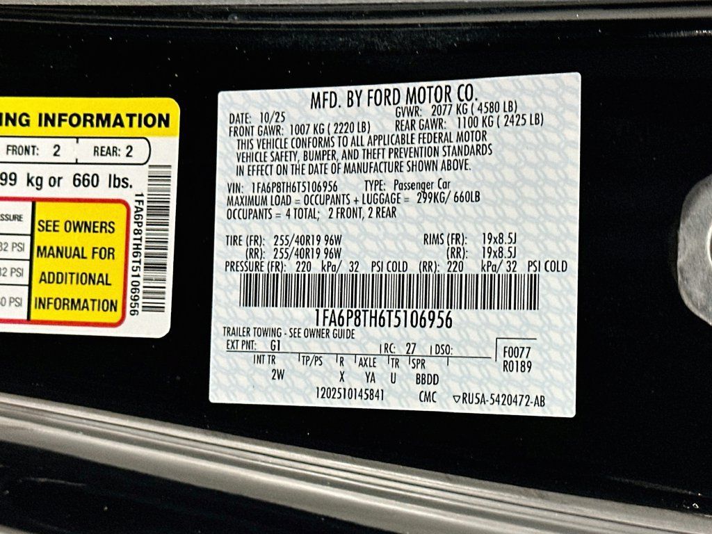 Used 2026 Ford Mustang Coupe RWD image 36