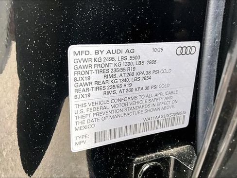 Used 2025 Audi Q5 Premium w/ Convenience Package AWD/4WD image 19