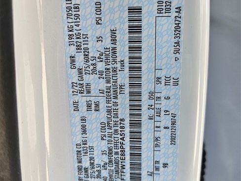 Used 2023 Ford F150 Platinum w/ Equipment Group 701A High image 45