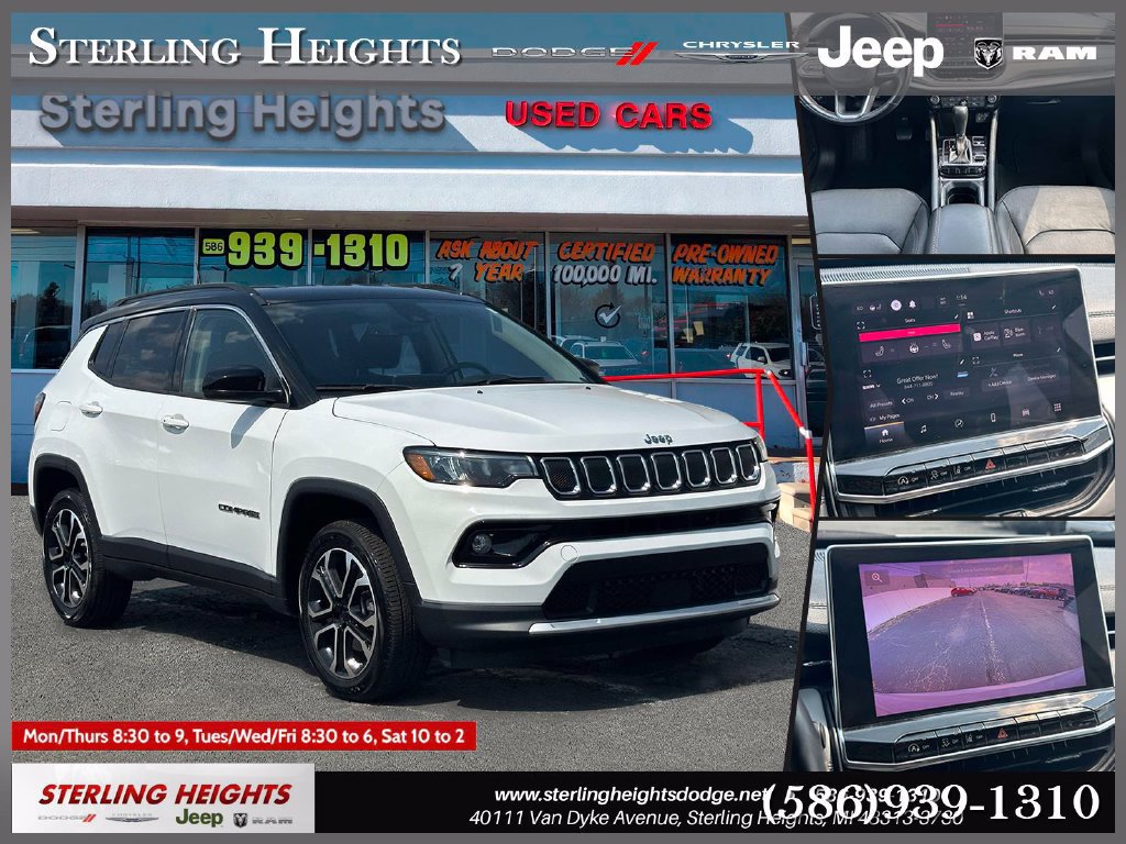 Used 2022 Jeep Compass Limited AWD/4WD image 1