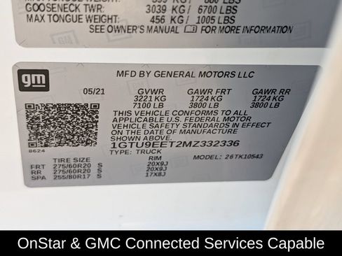 Used 2021 GMC Sierra 1500 AT4 w/ AT4 Value Package AWD/4WD image 40