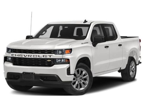 Used 2022 Chevrolet Silverado 1500 Custom w/ LPO, Blackout Package RWD image 1