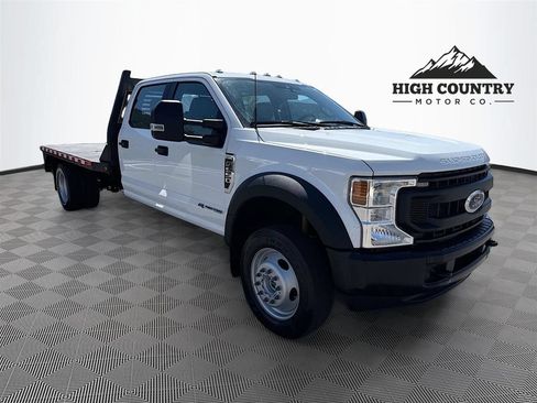 Used 2022 Ford F550 4x4 Crew Cab Super Duty w/ Power Equipment Group image 1
