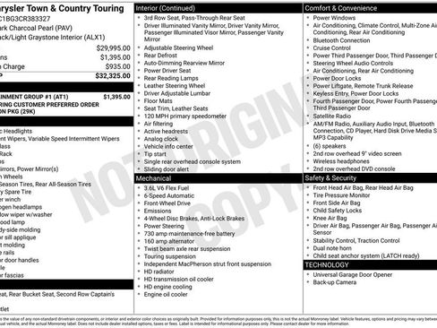 Used 2012 Chrysler Town & Country Touring w/ Entertainment Group #1 image 3