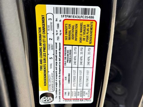 Used 2020 Ford F150 Lariat w/ Equipment Group 502A Luxury AWD/4WD image 34
