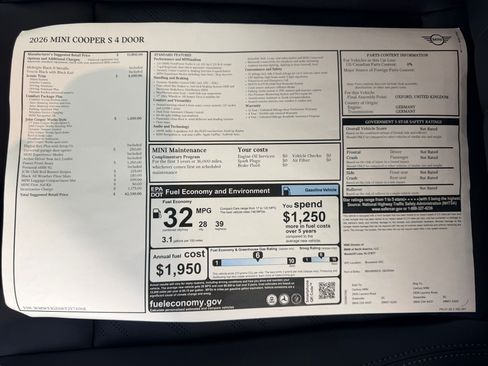 New 2026 MINI Cooper S FWD image 22