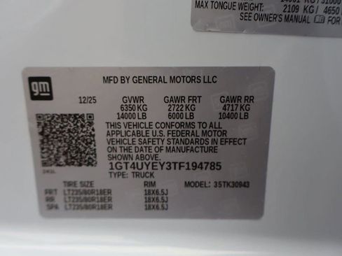 New 2026 GMC Sierra 3500 Denali Ultimate AWD/4WD image 28