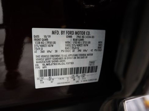 Used 2020 Lincoln Aviator Reserve w/ Equipment Group 202A image 37