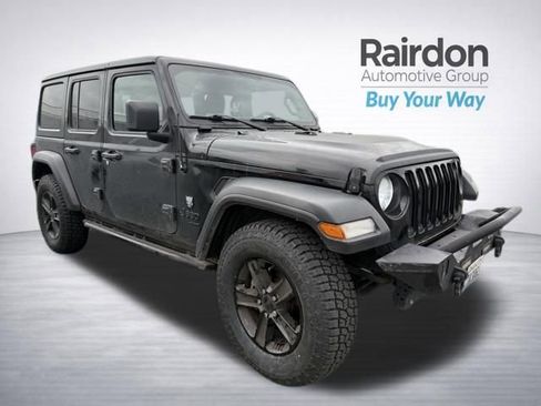 Used 2021 Jeep Wrangler Unlimited Sport image 1