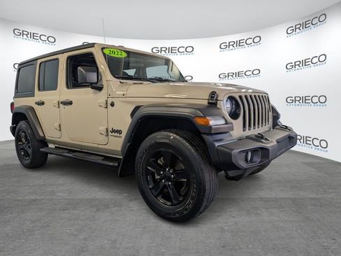 Used 2022 Jeep Wrangler Unlimited Sport image 1