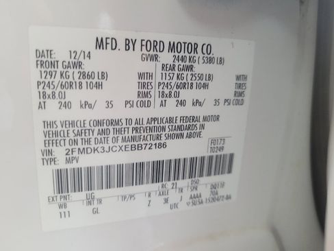 Used 2014 Ford Edge SEL w/ Equipment Group 205A FWD image 33