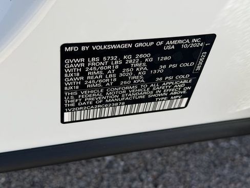 Used 2024 Volkswagen Atlas SE FWD image 21