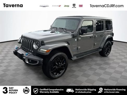 Used 2023 Jeep Wrangler Unlimited Sahara w/ Cold Weather Group AWD/4WD image 1