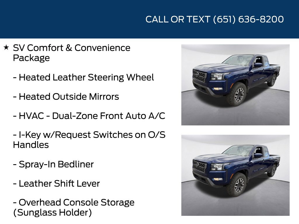 Used 2022 Nissan Frontier SV AWD/4WD image 9