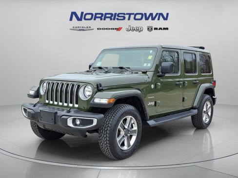Certified 2021 Jeep Wrangler Unlimited Sahara w/ Cold Weather Group image 3