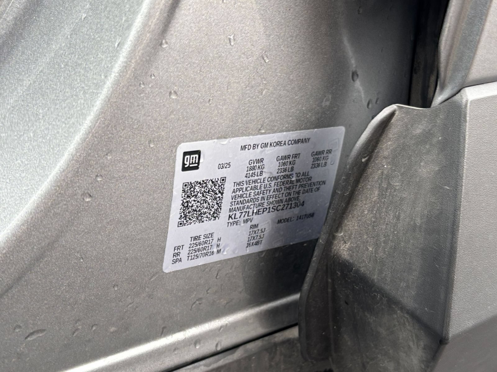 Used 2025 Chevrolet Trax LT w/ LT Convenience Package FWD image 27