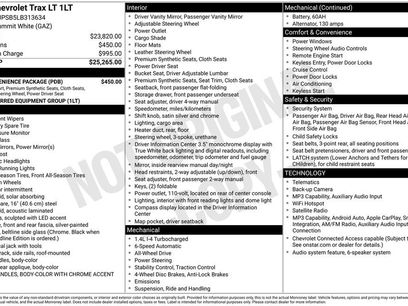 Used 2020 Chevrolet Trax LT w/ LT Convenience Package