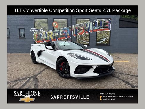 New 2026 Chevrolet Corvette Stingray Convertible w/ Z51 Performance Package RWD image 1