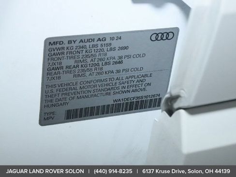 Used 2025 Audi Q3 2.0T Premium AWD/4WD image 47
