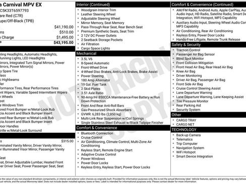 New 2026 Kia Carnival EX image 6