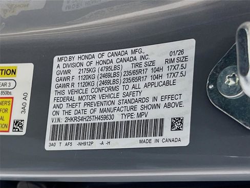 New 2026 Honda CR-V LX image 28
