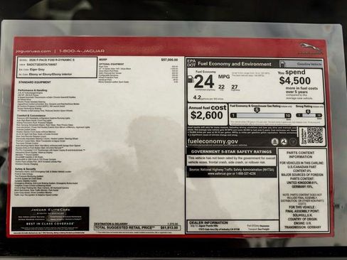 New 2026 Jaguar F-PACE R-Dynamic S image 32