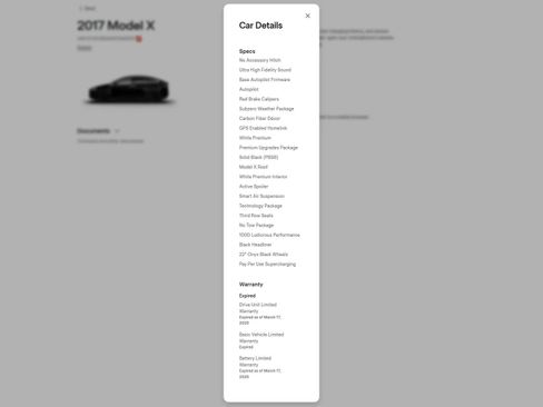 Used 2017 Tesla Model X P100D AWD/4WD image 4
