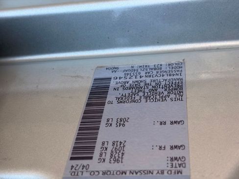Certified 2024 Nissan Altima 2.5 SR w/ SR Premium Package FWD image 32
