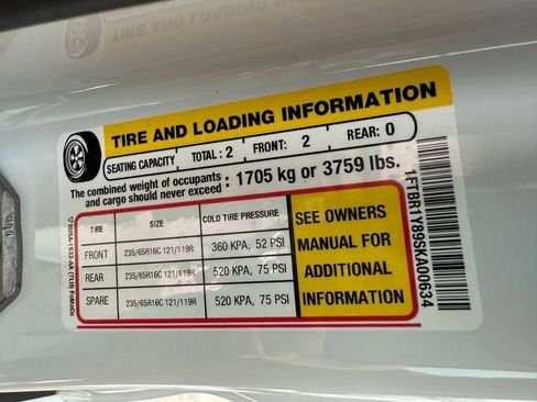 New 2025 Ford Transit 250 Low Roof w/ Load Area Protection Package RWD image 37