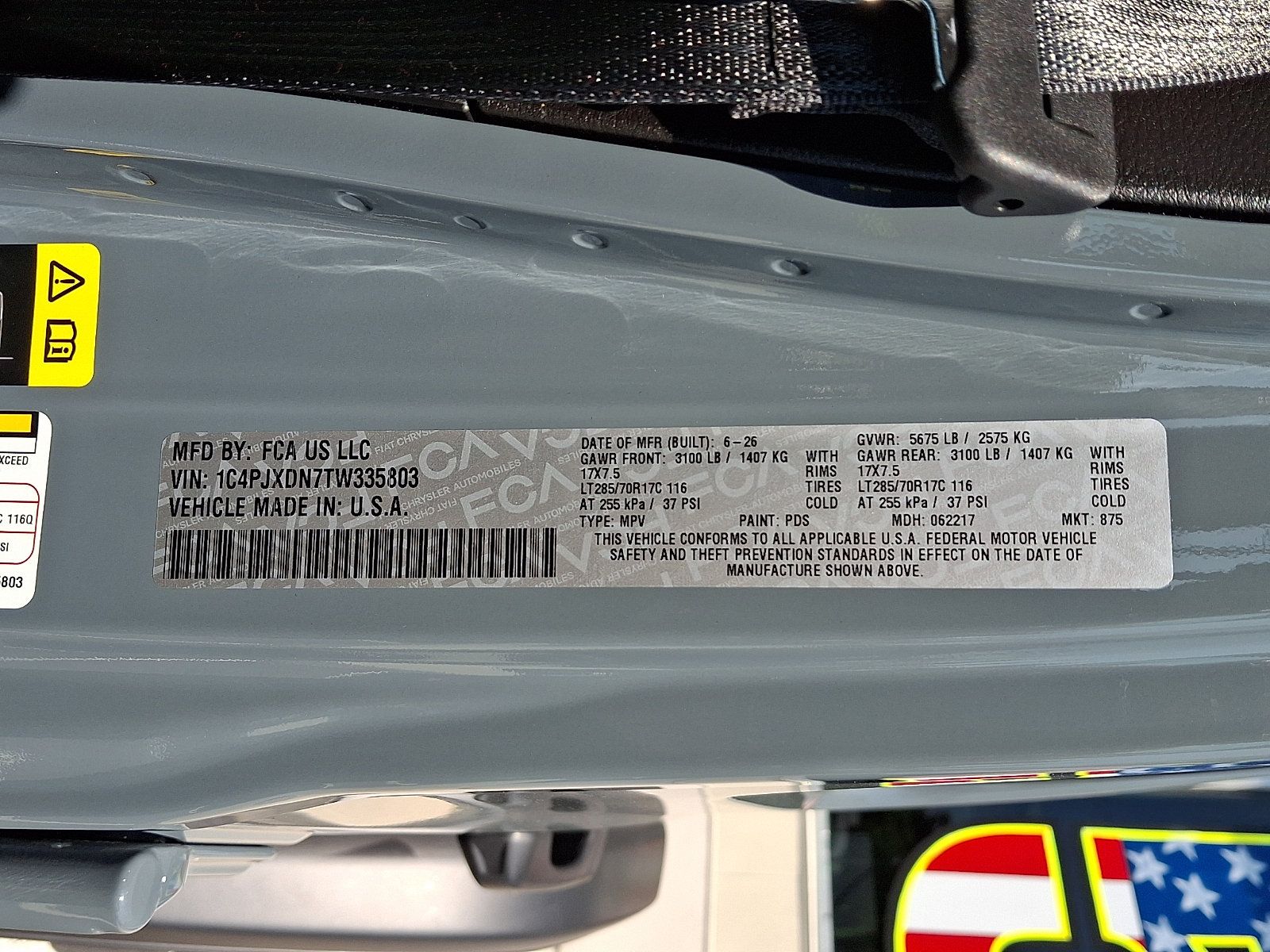 New 2026 Jeep Wrangler Unlimited Sport AWD/4WD image 16
