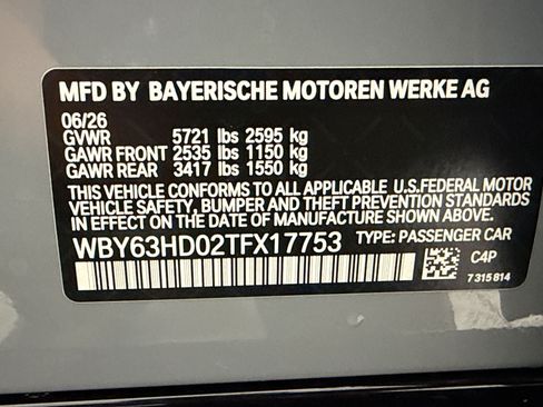 New 2026 BMW i4 eDrive40 w/ M Sport Package RWD image 26
