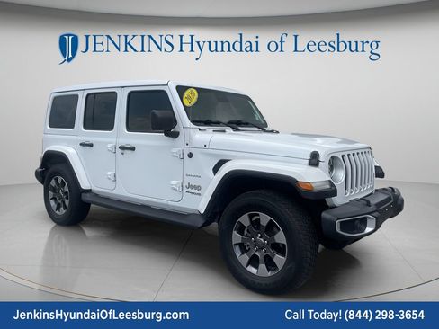 Used 2020 Jeep Wrangler Unlimited Sahara AWD/4WD image 1
