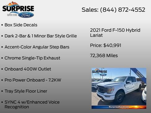 Used 2021 Ford F150 Lariat AWD/4WD image 28