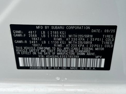 New 2025 Subaru Crosstrek 2.5i Limited image 26