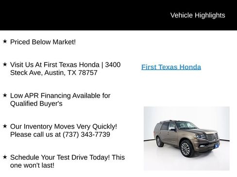 Used 2017 Lincoln Navigator Select RWD image 9