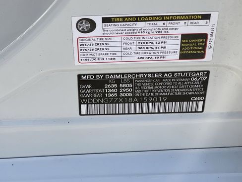 Used 2008 Mercedes-Benz S 63 AMG image 33