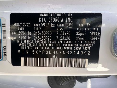 Used 2022 Kia Telluride EX w/ EX Premium Package image 17