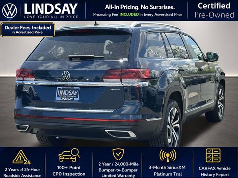 Certified 2023 Volkswagen Atlas SEL AWD/4WD image 8