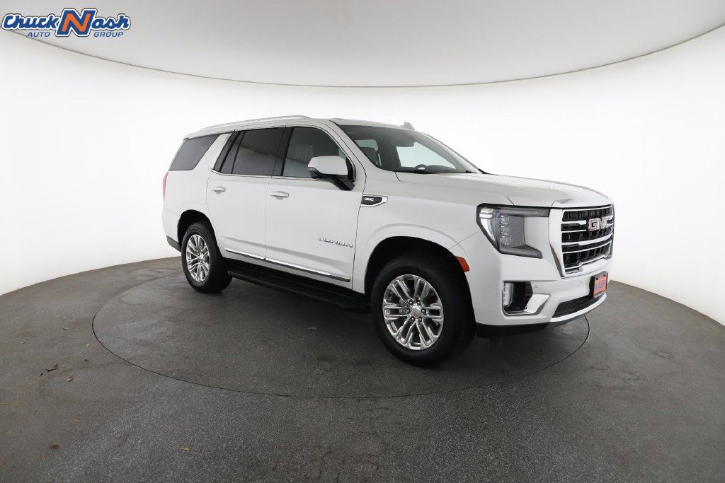 Used 2021 GMC Yukon SLT w/ SLT Premium Package RWD image 2