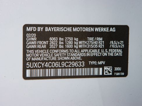 Used 2020 BMW X6 sDrive40i w/ Premium Package RWD image 32