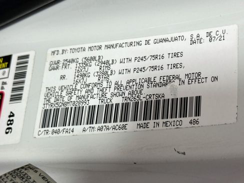 Used 2021 Toyota Tacoma SR RWD image 39