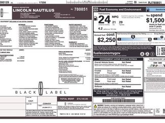 Used 2024 Lincoln Nautilus Black Label AWD/4WD video 1