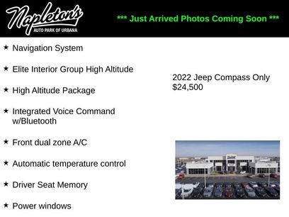 Used 2022 Jeep Compass High Altitude