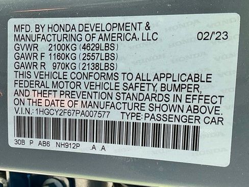 Used 2023 Honda Accord EX-L image 40